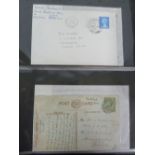 GREEN W H SMITH FIRST DAY COVERS ALBUM having chiefly QV-EVII covers