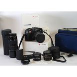 LEICA R8 ROLL FILM CAMERA with Leica Vario Elmar - R1: 3.5-4.6/28-70mm E60 lens, No. 3828799 200m