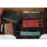 APPROXIMATELY 40 METAL, WOOD AND OTHER KIT MADE MODELS OF GOODS WAGONS/ROLLING STOCK, various,