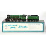 BOXED BASSETT-LOWKE '0' GAUGE MODERN ISSUE NO. BL99018 4-6-2 LOCOMOTIVE AND TENDER, a three class '