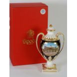 MODERN SPODE LIMITED EDITION CHINA 'ST. PETER'S VASE', produced to commemorate Pope John Paul II's