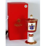 IMPRESSIVE SPODE LIMITED EDITION CHINA 'VATICAN CHALICE' produced to commemorate Pope John Paul II's