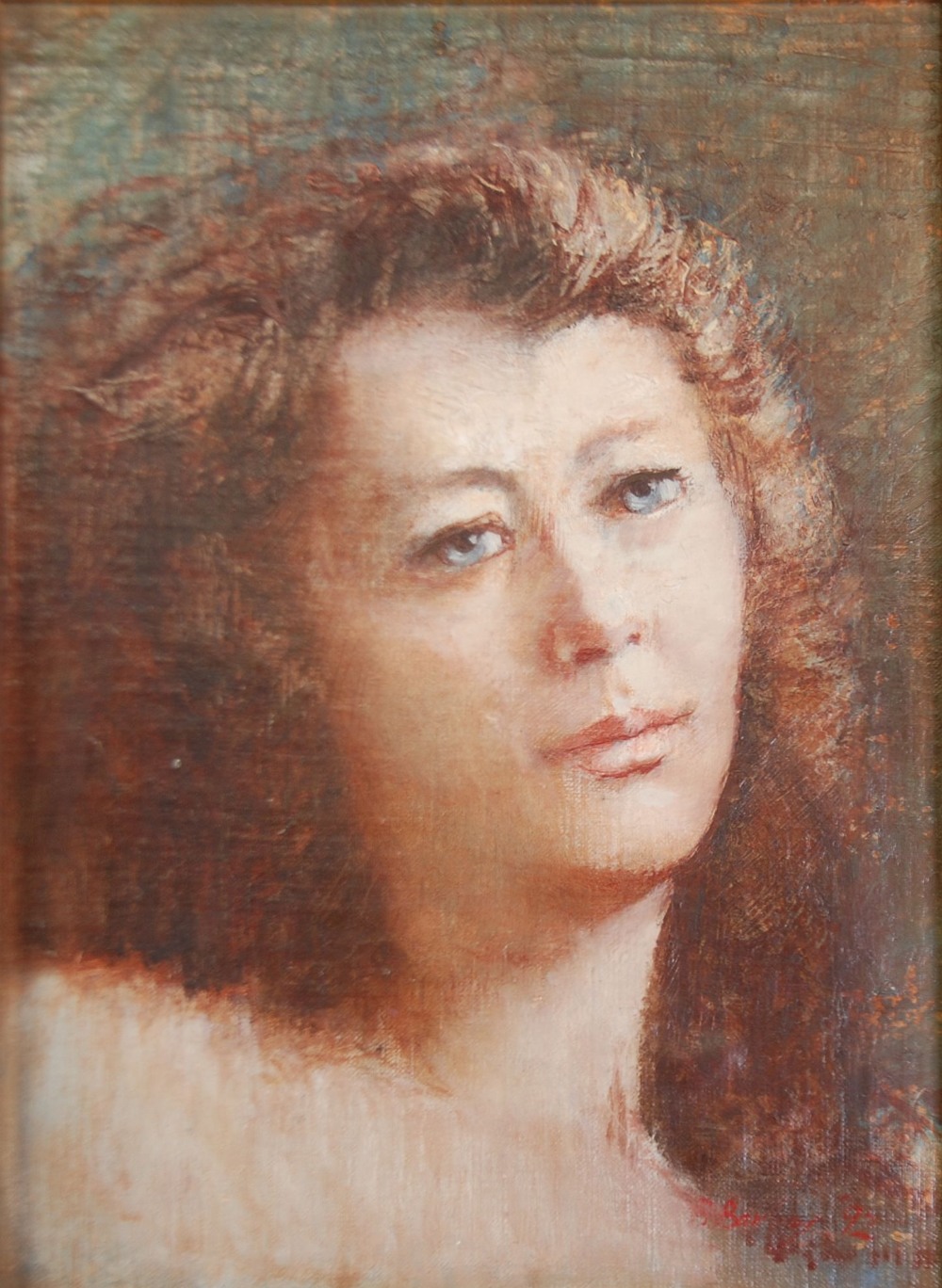 BOHUSLAV BARLOW OIL ON BOARD