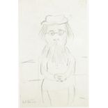 •LAURENCE STEPHEN LOWRY (1887-1976) LIMITED EDITION PRINT Sketch for Woman with Beard Edition of 750