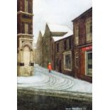 ANNE STAFFORD (modern) WATERCOLOUR DRAWINGS, THREE Northern street scenes Two signed & dated (19)77,