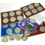 TWO LIBERIA/ERITREA 1993 AND 1994 UNCIRCULATED CUPRO-NICKEL ONE DOLLAR SIX COIN SETS, 'Preserve