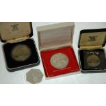 TRINIDAD AND TOBAGO 1978 SOLID STERLING SILVER PROOF 10 DOLLARS COIN, minted in the Franklin Mint,