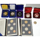 ROYAL CANADIAN MINT 1990 AND 1991 SIX CON SETS OF COINS STRUCK FROM A 'PAIR OF DIES', 1 cent to 1