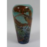 SALLY TUFFIN FOR DENNIS CHINA WORKS, LIMITED EDITION TUBE LINED POTTERY 'LOBSTER' VASE, of