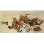 LARGE QUANTITY OF MANCHESTER UNITED HOME PROGRAMMES, SEASONS 1975 TO 1991, 1 BOX