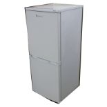 LEC SMALL MODERN FRIDGE/FREEZER WITH INSTRUCTION BOOKLET (VIRTUALLY NEW)