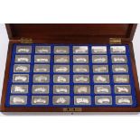 The Lord Montague Collection of Great Car Ingots
a collection of 36 silver ingots decorated with