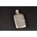 A Walker and Hall silver hip flask
hallmarked Sheffield 1914 with makers initials, with lower cup,