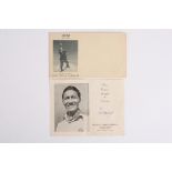 Hillary, Tenzing & Everest Interest
A 1960s greeting slip signed by Tenzing Norgay Sherpa, 'With