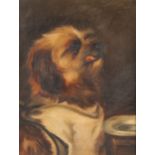 Miss Bertha Martin (20th century) British An early 20th century portrait of a seated Scotty dog, oil