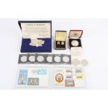 A collection of first day covers with silver ingots comprising a Concorde silver ingot, two first