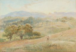 Harry Goodwin (1840-1925) British A group of three watercolours of the Lake District, depicting