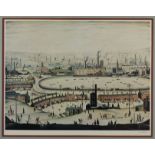 Laurence Stephen Lowry RA (British 1887-1976) 'The Pond' signed limited edition print signed lower