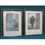 TWO FRAMED 19th CENTURY BAXTER PRINTS