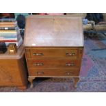 MAHOGANY FALL FRONT BUREAU