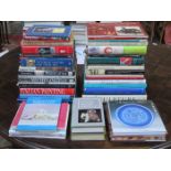 PARCEL OF ANTIQUE REFERENCE BOOKS INCLUDING PAINTERS AND SCULPTURES, FABERGE, EUROPEAN CERAMICS,