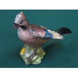 BESWICK GLAZED CERAMIC JAY, No.