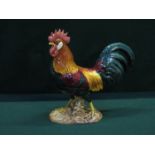 BESWICK GLAZED CERAMIC LEGHORN COCKEREL, No.