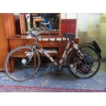 VINTAGE LADIES AUTOCYCLE, BEARING A LABEL- CYCLEMASTER,