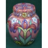 MOORCROFT 'THE WINTER'S TALE' LIMITED EDITION CERAMIC GINGER JAR, No.