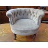 SMALL LOW SEATED TUB CHAIR