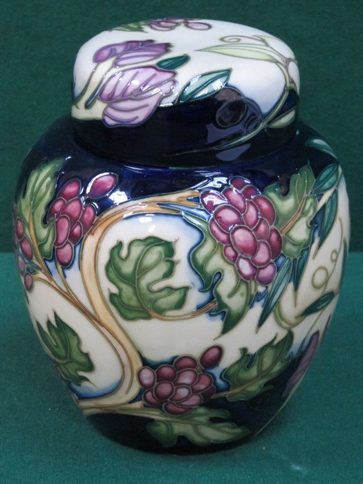 MOORCROFT 'THE TEMPEST' LIMITED EDITION CERAMIC GINGER JAR, SIGNED BY PHILIP GIBSON, No.