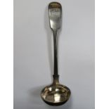 HALLMARKED SILVER VICTORIAN LADLE,