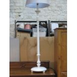 PAINTED STANDARD LAMP WITH SHADE