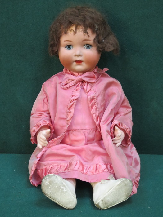 ARMAND MARSEILLE PORCELAIN HEAD VINTAGE DOLL