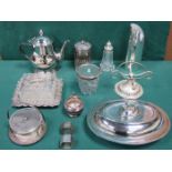 PARCEL OF VARIOUS SILVER PLATED WARE