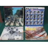 VARIOUS BEATLES VINYLS INCLUDING PLEASE PLEASE ME, REVOLVER AND A HARD DAYS NIGHT ETC.