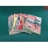 QUANTITY OF APPROXIMATELY THIRTY-TWO CHARLES BUCHAN'S FOOTBALL MONTHLY MAGAZINES,