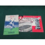1950 FA CUP FINAL PROGRAMME AND PLAYERS SOUVENIR BROCHURE