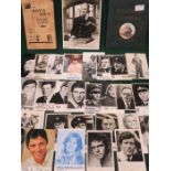 PARCEL OF VARIOUS SIGNED PHOTOGRAPHS OF VARIOUS TELEVISION STARS, POPSTARS INCLUDING CLIFF RICHARD,