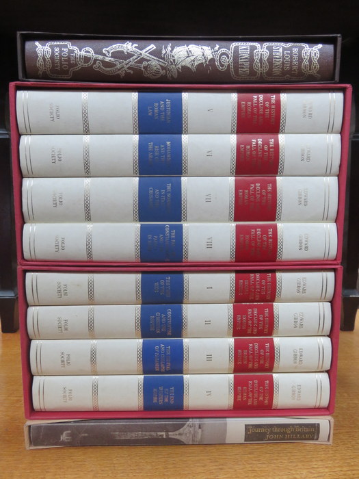 APPROXIMATELY TEN FOLIO VOLUMES,