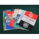 PARCEL OF HOME INTERNATIONAL FOOTBALL PROGRAMMES,