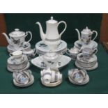 QUANTITY OF VARIOUS PART TEA SETS INCLUDING JAPANESE EGGSHELL,