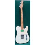 FENDER SQUIRER TELECASTER ELECTRIC GUITAR, SERIAL NUMBER CY06070536,