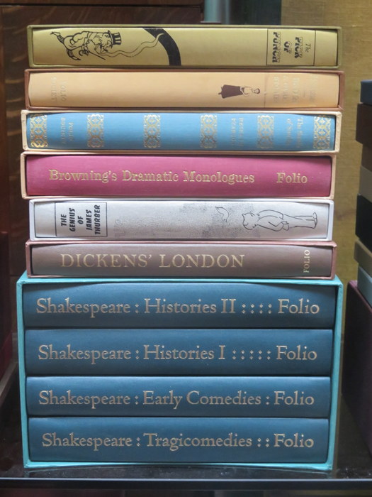 APPROXIMATELY TEN FOLIO VOLUMES,