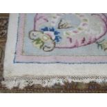 LARGE FLORAL FLOOR RUG,