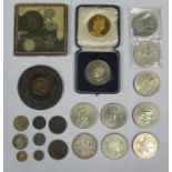 MIXED LOT OF COMMEMORATIVE AND OTHER COINAGE