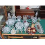 LARGE QUANTITY OF VARIOUS GLASSWARE