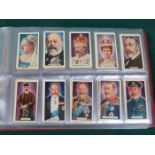 ALBUM OF ARDATH CIGARETTE CARDS INCLUDING SILVER JUBILEE, SPEED, SPORTS CHAMPIONS, OUR EMPIRE, ETC.