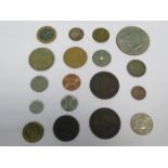 SMALL QUANTITY OF VARIOUS COINAGE,