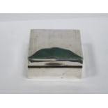 HALLMARKED SILVER CIGARETTE BOX,